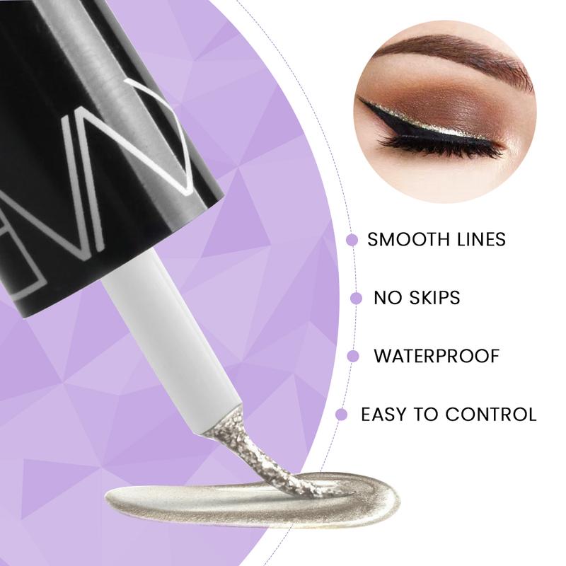 B&Q Lash l Diamond Eyeliner Kit with Bottom Lashes, DIY Lash Extension Long Lasting Waterproof & Sweat proof Kit - 28Cosmetic, Makeup，eyeliner Eyelash