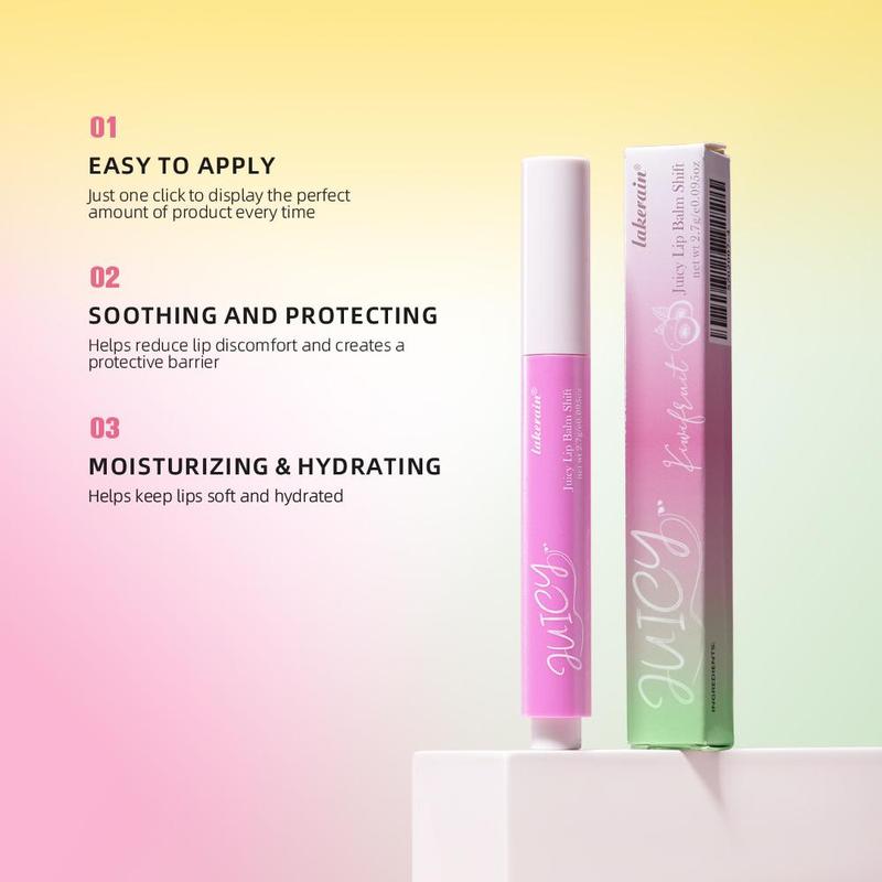 Moisturizing Color Changing Lip Balm, Long-lasting Hydrating Lip Plumping Gloss, Juicy Lip Moisturizer for All Occasions Lip Makeup, Girls and Women Makeup Accessories