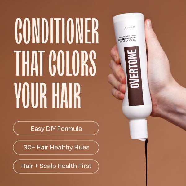 Overtone Healthy Color Duo - Semi Permanent Coloring Conditioner - Hair Dye