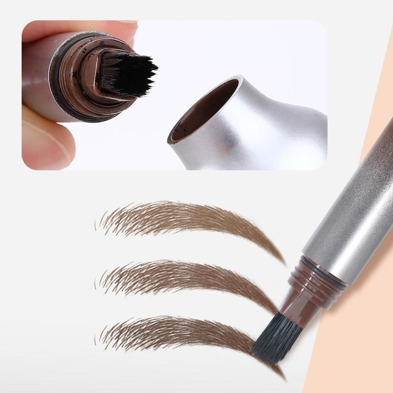 Waterproof Eyebrow Dyeing Liquid with Brush, 1 Count Long Lasting Natural Eyebrow Makeup Tool, Professional Eye Makeup Products for Women