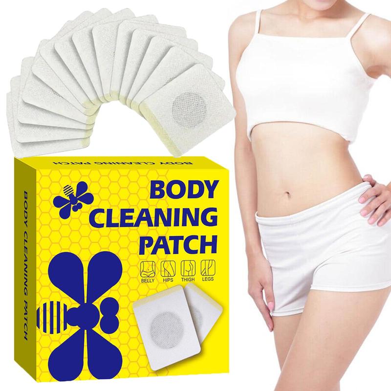 Body Cleansing Patch, 1 Box Waterproof Body Cleaning Sticker for Christmas Gift, Belly Button Sticker, Breathable Sweat-proof Body Care Patches for Women & Men