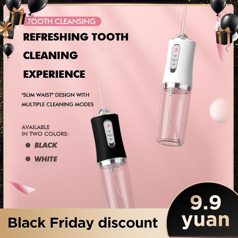 water flosser Christmas Special Offer High Quality High Quality Portable Oral Irrigator Only 9.9 RMB 4 in 1 | Cordless Oral Irrigator with Dly Mode and 4 Nozzles, IPX7 Waterproof, 3 Cleaning Modes, Powerful Mini Bursts for Teeth and Braces Care