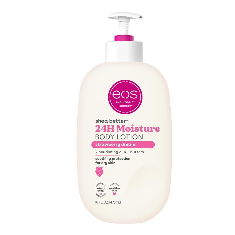 eos Shea Better Body Lotion for Dry Skin – Full Scent Collection, 16 fl oz, Deep Hydration & Nourishing Care for Soft, Smooth Skin!