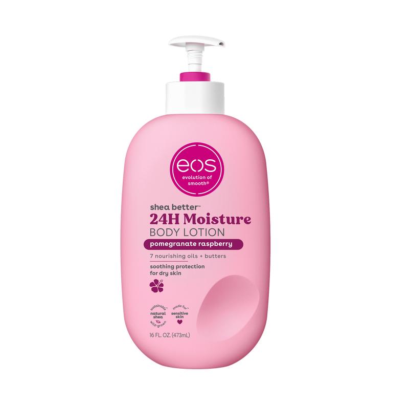 eos Shea Better Body Lotion for Dry Skin – Full Scent Collection, 16 fl oz, Deep Hydration & Nourishing Care for Soft, Smooth Skin!