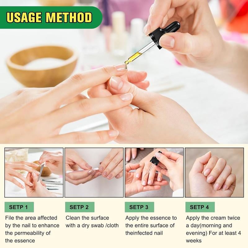 JAYSUING Ginger Nail Strengthen Oil, Moisturizes and Thickens Nails -longer, Stronger and Brighter Nails, Nail Care Product