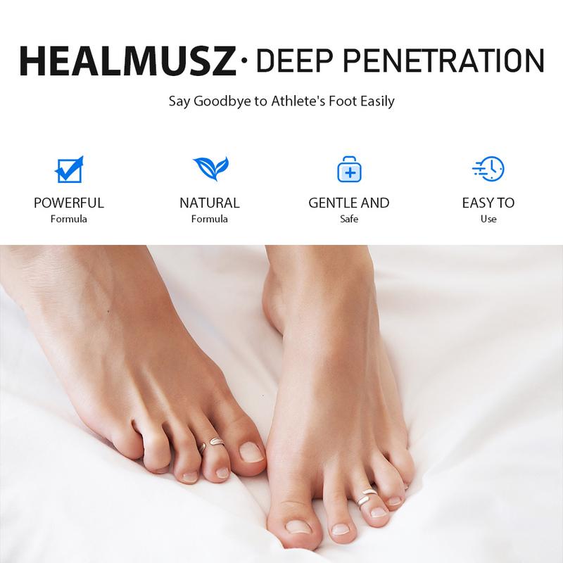 HEALMUSZ Nail Fungus Cream - Repair Damage and Fungal Infections - Clear and gentle recovery oregano tea Healthcare Treatment footcream