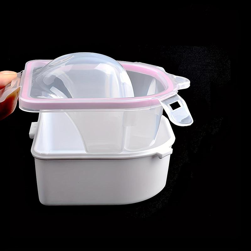 Nail Soaking Bowl, Nail Art Polish Removal Soaking Tray, Manicure Spa Tool for Nail Polish Remover