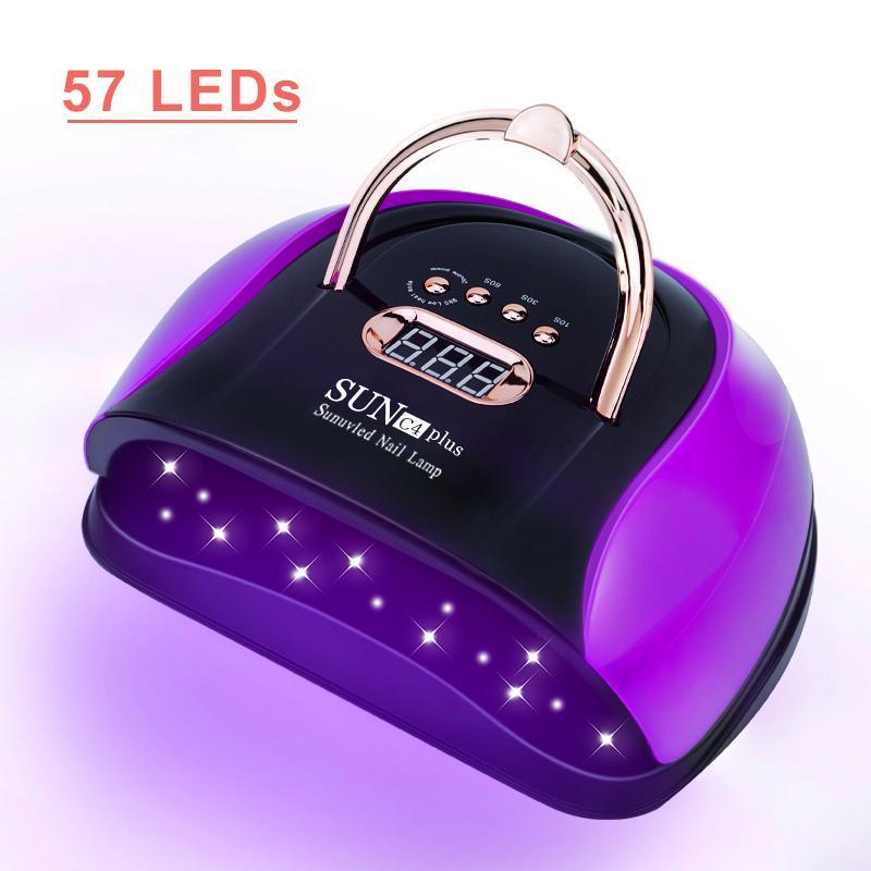 UV LED Nail Lamp, Professional Nail Dryer Lamp with 4 Timmer Setting Sensors, Nail Art Curing Lamp for Home & Salon Use