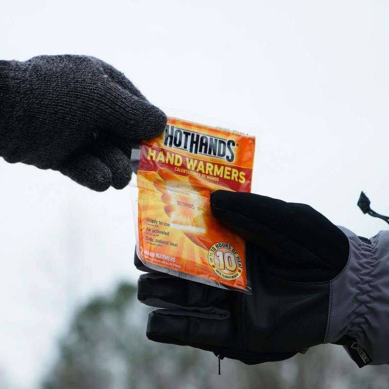 HotHands Hand Warmers - Long Lasting Safe Natural Odorless Air Activated Warmers - Up to 10 Hours of Heat - 40 Pair Winter