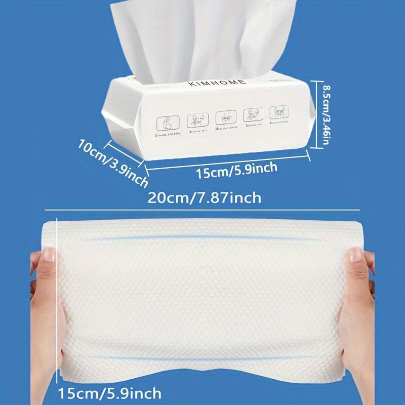 Disposable Face Towel, 1 2 4 6 8 10 Packs Soft Multi-purpose Facial Dry Wipe for Skin Care & Makeup Removal, Facial Cleaning Tool for Hotel Home,  Cleansing Hygiene Products