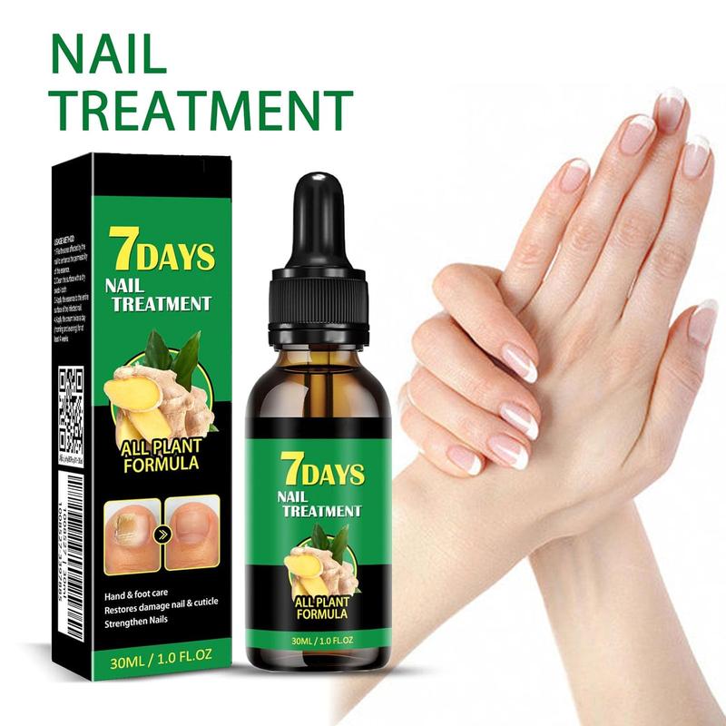 Ginger Nail Treatment  Multi-Purpose Nail Repair Solution for Discolored and Damaged nail oil