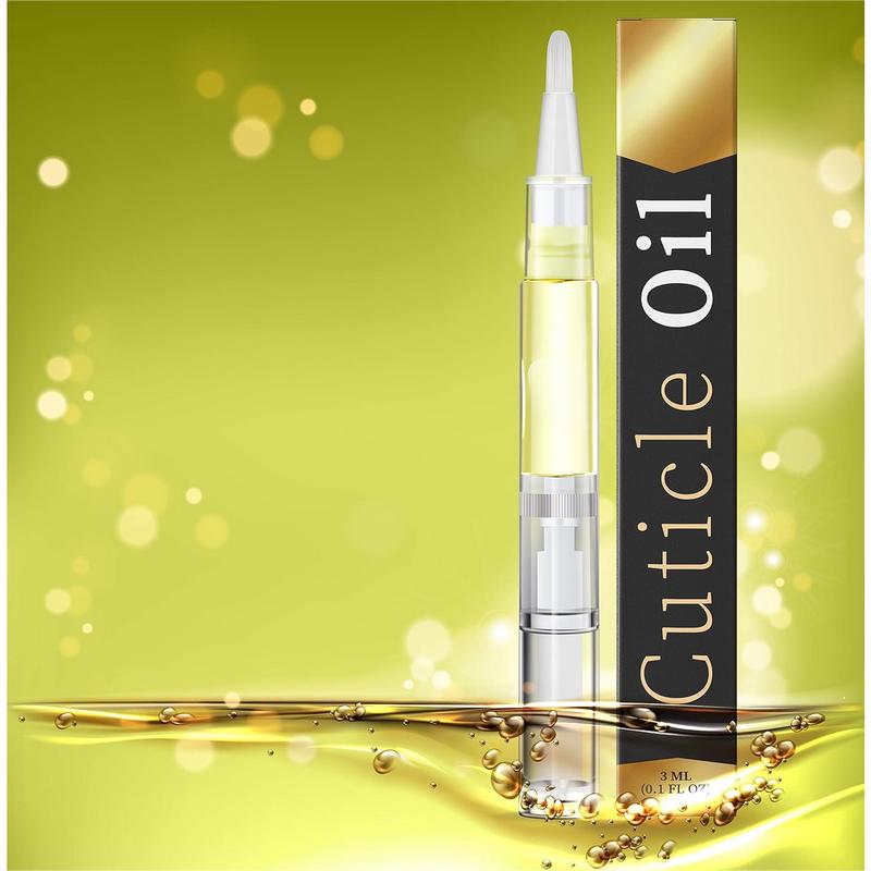 Cuticle Oil Pen - Professional Manicure & Pedicure Accessory - Cuticle Softener & Nail Strengthener With Vitamin E