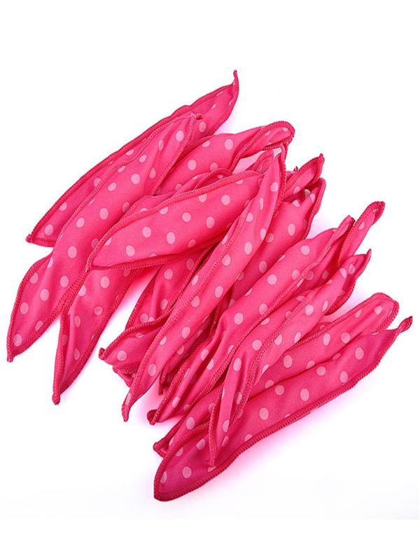 Polka Dot Pattern Hair Curler, No Heat Hair Curler, Hair Styling Tool for Women & Girls, Creative Hair Accessories for Daily Use