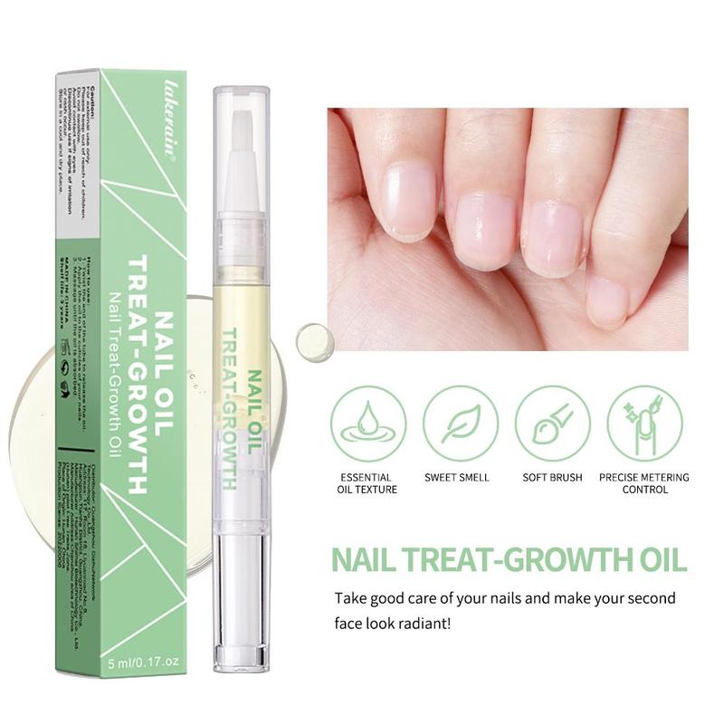 Nail Care Oil, 3 Counts Nail Strengthener, Cuticle Oil for Nails, Finger Edge Manicure Nourishing Oil, Professional Nail Care Products for Women & Girls, Comfort Nail Art Products