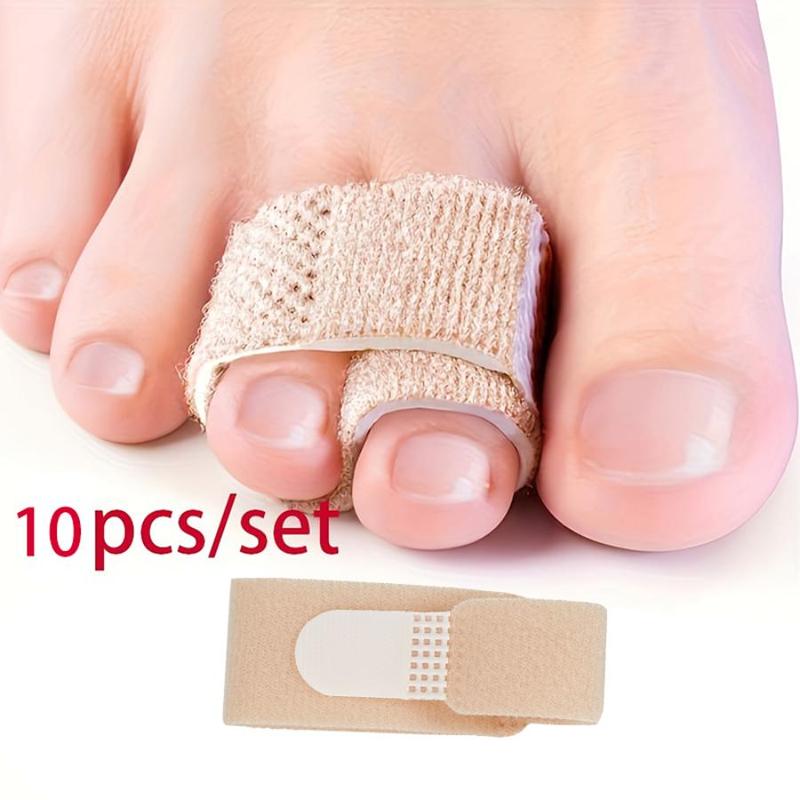 Toe Splints, 10pcs set Breathable Toe Straightener, Toe Overlapping Corrector, Foot Care Tool for Men & Women, Christmas Gift