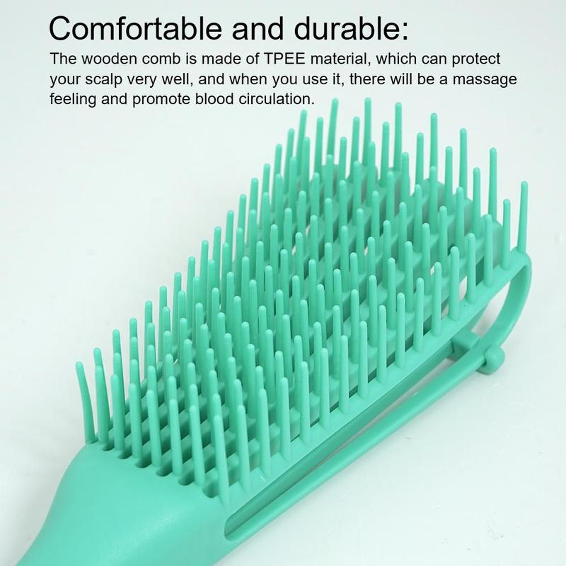 Hair Combs, 2 Counts Detangling Brush, Scalp Massage Hair Brush Detangler Brush for Curly Hair Thick Hair