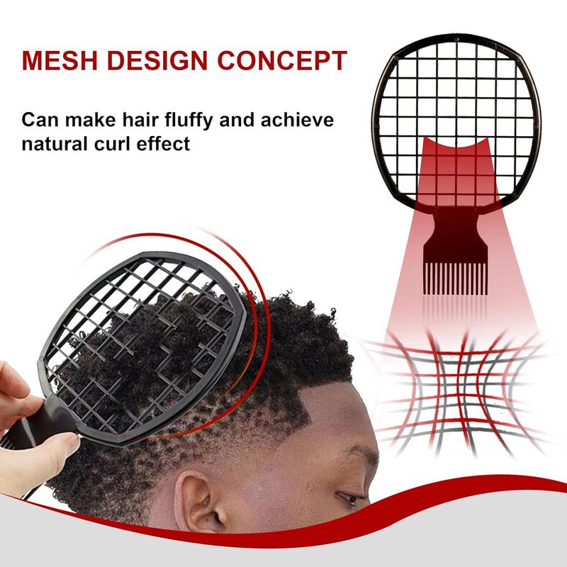 Hair Braiding Tool Set, 4 Counts set Hair Braiding Comb & Brush & Hair Pin & Sponge, Professional Hair Styling Tool for Salon & Barber Shop