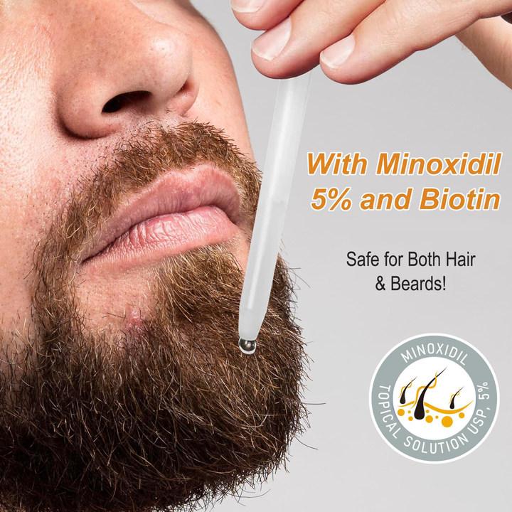 2Counts 5 ％ Minoxidil Hair Serum(60ml), with Hair Roller Set