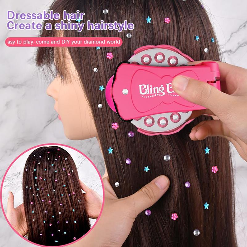 DIY Hair Drill Machine, 1 Set DIY Hair Drill Machine with Accessories, Fashionable Hair Styling Tool for Women & Teenager