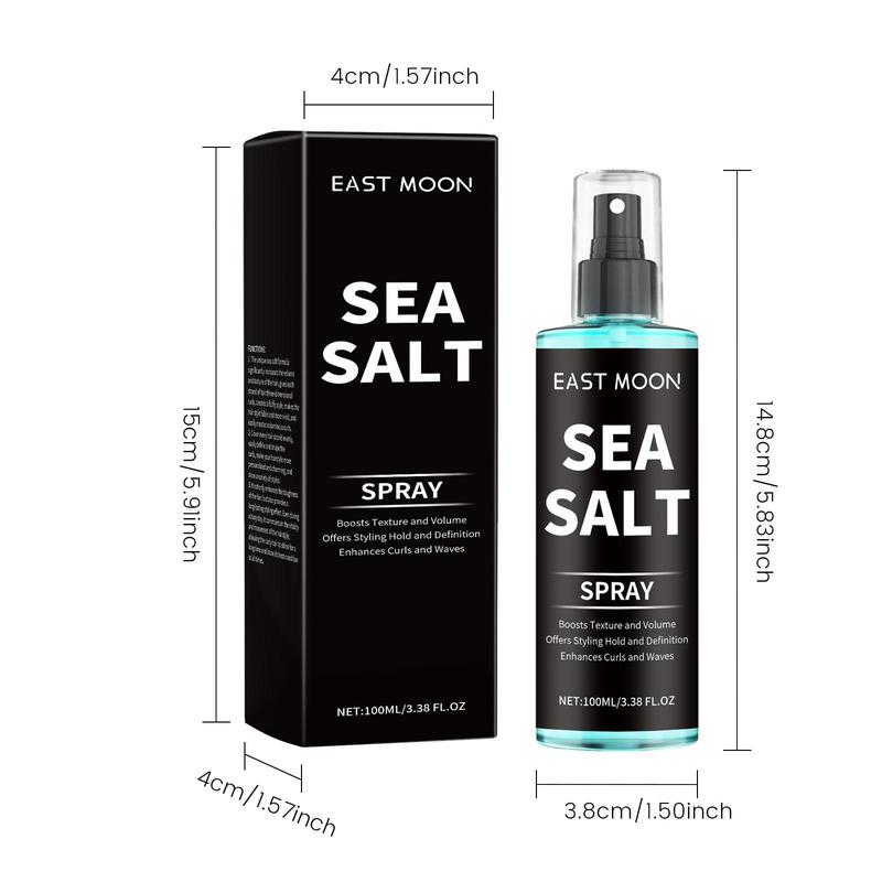 Sea Salt Spray, 2 Counts set Long Lasting Hair Styling Spray, Hair Styling Product for Women & Men, Professional Hair Styling Product for Daily Use, Haircare Kit