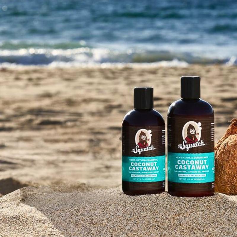 Dr. Squatch - Coconut Castaway Hair Care Kit