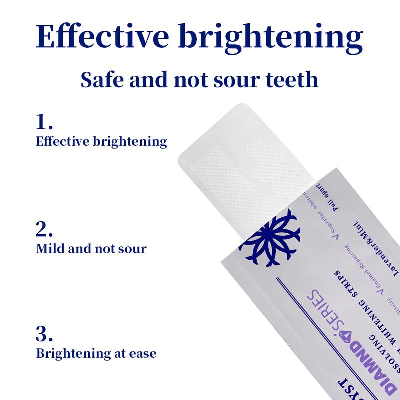 Dissolving Stain Teeth Whitening Strips For Oral Repair 16 treatment Oral Teeth Brightening Strips The original whitening strips,effectively zero sensitivity