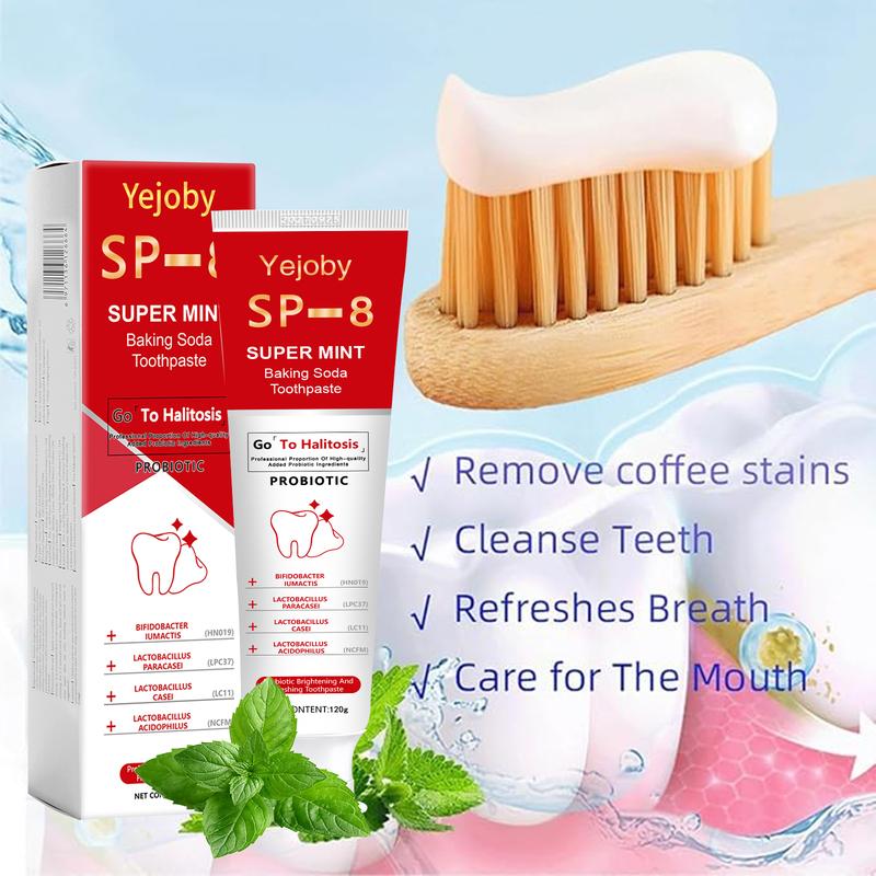 (3 Counts only 19.99$) SP-8 Toothpaste  Oral Health Management, Fresh Breath Oral Clinic’s 10-Year Development: The Ultimate Bad Breath Fighter and Teeth Whitening Solution Effect is better than SP-6 and SP-7,SP-8 SP-6 SP-4 sp-8 sp-6 sp-4 sp8 sp6 sp4