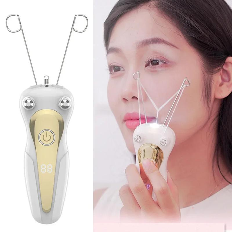 USB Rechargeable Body Hair Remover Women's Cotton Thread Leg Arm Shaver Razor Lady Beauty Neck Defeatherer Hair Epilator