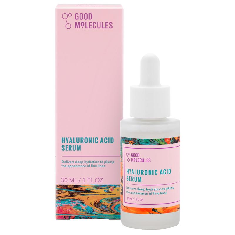 Good Molecules Hyaluronic Acid Serum - Hydrating, Non-greasy formula to Moisturize, Plump Lightweight Moisturizing