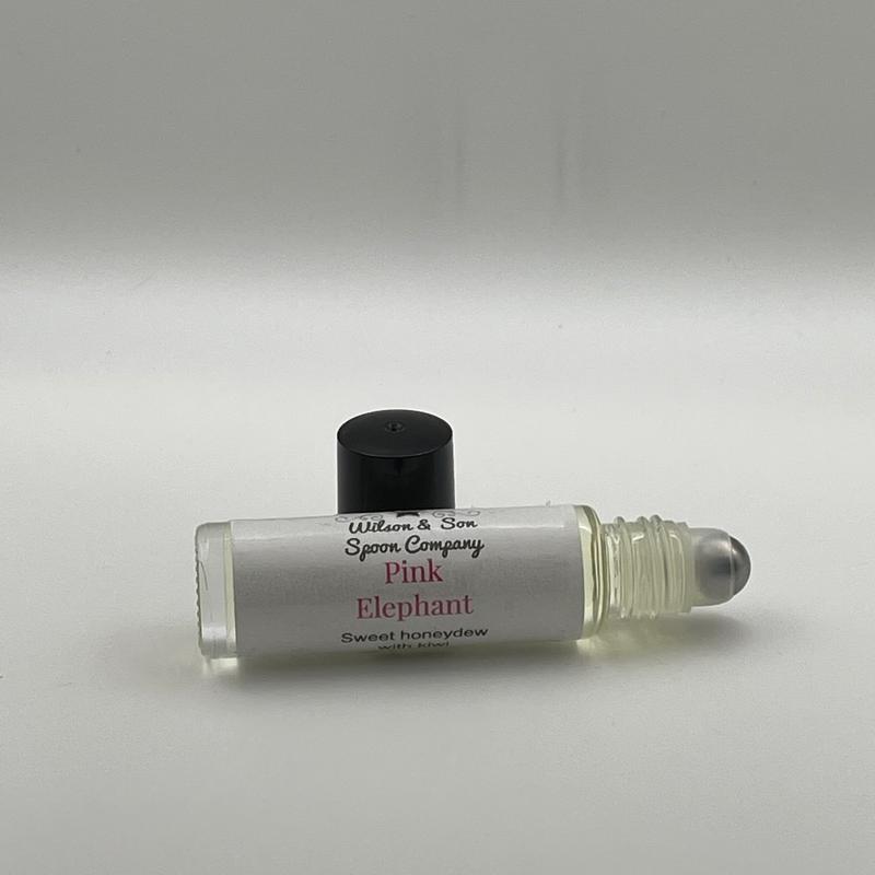 Pink Elephant Roll on Body Oil 10 ml roll on bottle