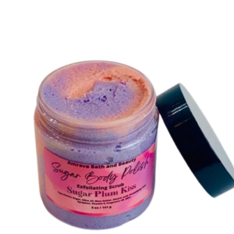 Whipped Sugar Body Scrub | Body Exfoliating Polish | Exfoliant | Skin Exfoliator