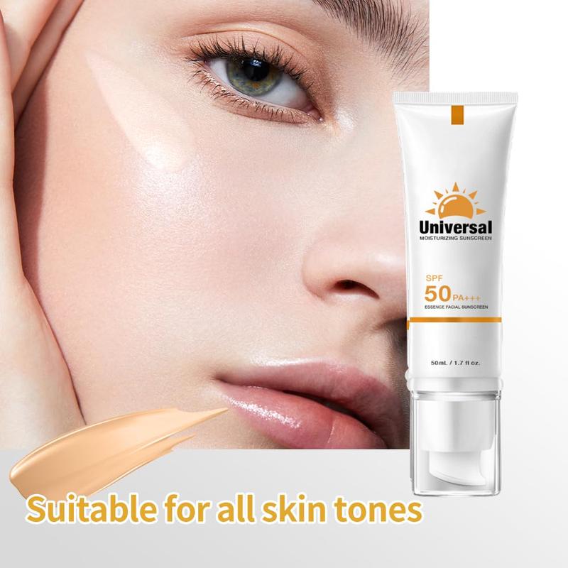 Lanomiz Clear Face Sunscreen SPF 50, Hydrate , No Sticky Feeling, UVA UVB Protection, Travel Size,Lightweight for Daily Use, Facial Comfort Skincare