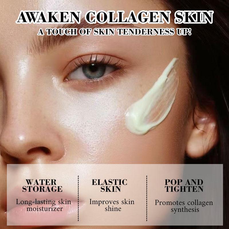 100g Retinol Collagen Moisturizing Cream, 1 Count Hydrating Skin Care Day Cream Night Cream, Face Lotion for Women and Men All Skin Types