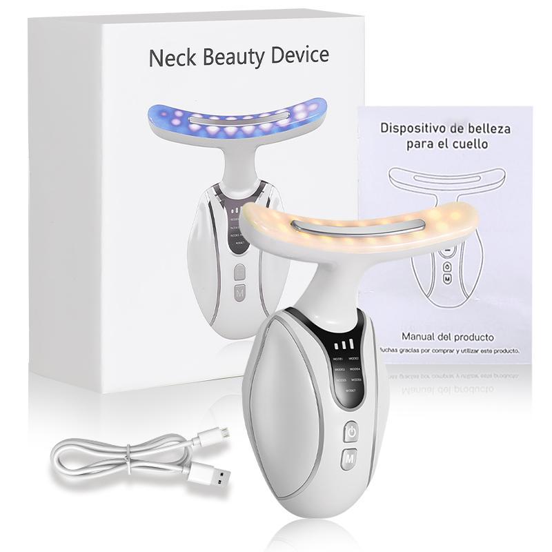 Neck Beauty Instrument, Home Neck Face Body Massage Instrument, Professional Facial Beauty Devices for Women