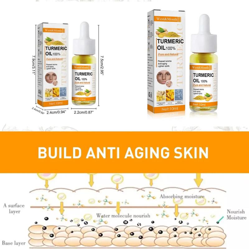 Turmeric Moisturizing Facial Skincare Serum, Brightening & Firming Facial Essence, Beauty & Personal Care Product