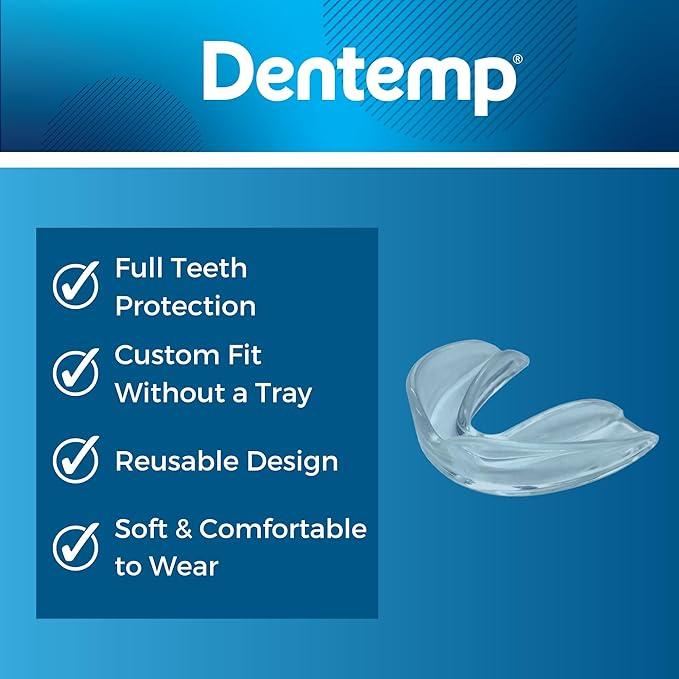 Dentemp Protect-It Custom Fit Grinding Mouth Guard for Grinding Teeth at Night (Pack of 4) Mouth guard