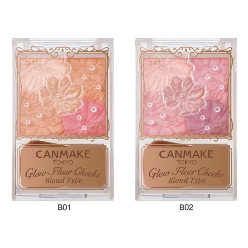 CANMAKE Glow Fleur Cheeks (Blend Type) Flower Makeup