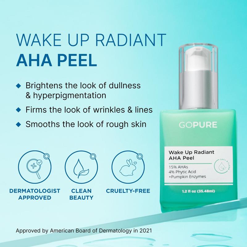 GOPURE Wake Up Radiant AHA Peel