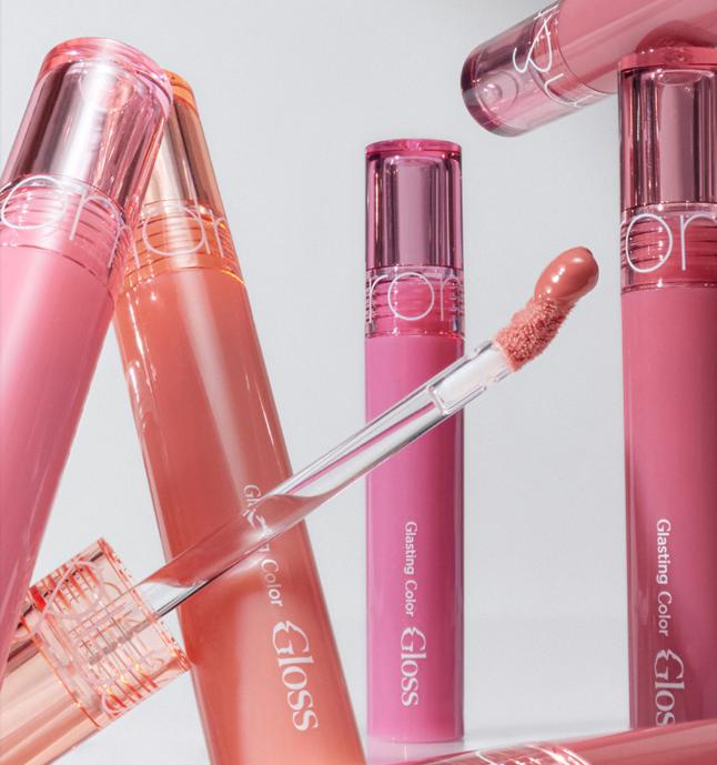 [Official rom&nd Partner] Glasting Color Gloss, Bunny Tongue Lips, Glazed Glass Lips, Korean Lip Gloss, ruby kisses jellicious lip gloss, lip oil