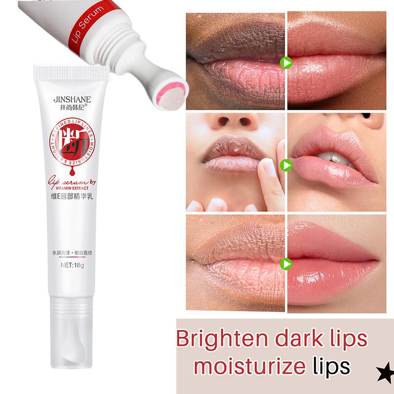 Fast Lightening Pink Mouth Lips Serum Permanent Pinkish Moisturizing Lighten Dark Lip Balm Gloss Lipstick Lip Mask13ML