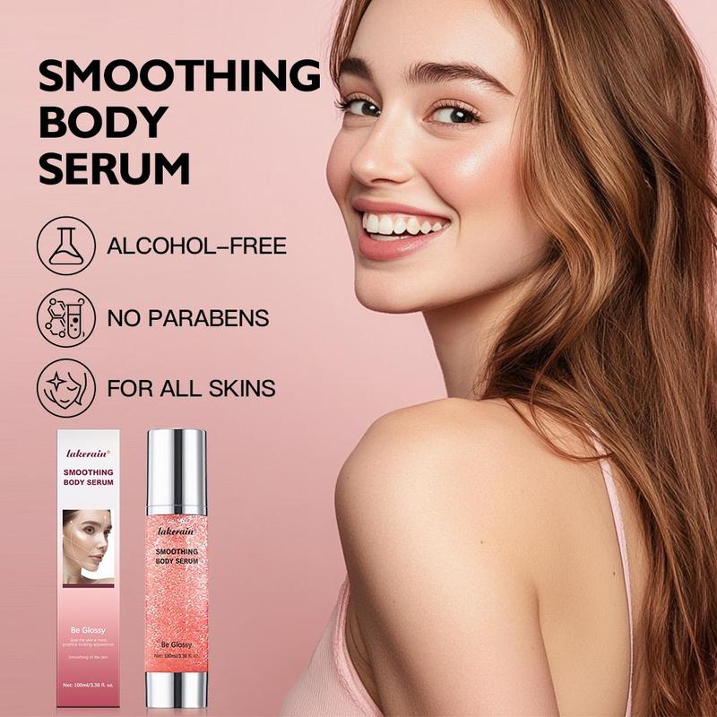 Glow Smoothing Body Serum, Vitamin E Moisturizing Body Serum, Hyaluronic Acid Nourishing Body Lotion, Hydrating Body Care Product for Women & Men