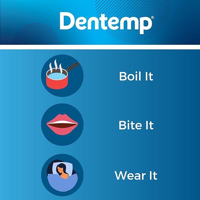 Dentemp Protect-It Custom Fit Grinding Mouth Guard for Grinding Teeth at Night (Pack of 4) Mouth guard