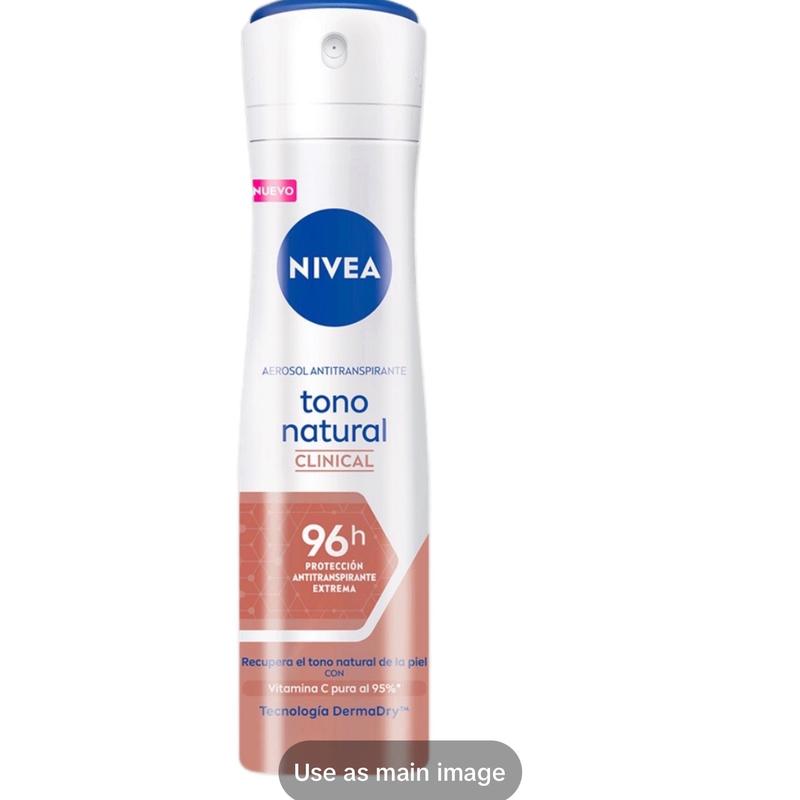 NIVEA Vitamin C Deodorant Serum with Avocado Oil Varieties or Pearl for Long-Lasting Protection Against Sweat and Odor Brightening Body Care