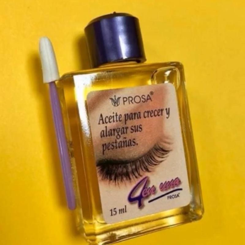 PROSA OIL FOR EYELASHES   ACEITE PARA PESTAŃAS 4 en Uno