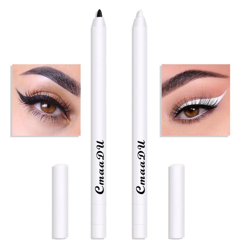 Long Lasting Waterproof Eyeliner, 1 Set Professional Eye Liner Pencil, Eye Makeup Tool Gift