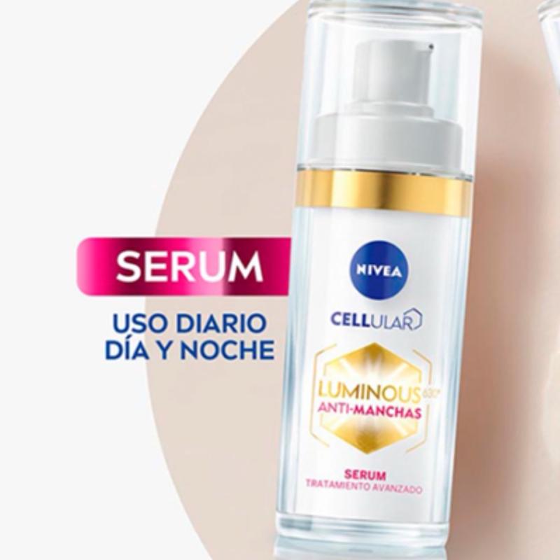 NIVEA LUMINOUS630 SERUM FACIAL 30ML   NIVEA LUMINOUS630 FACIAL SERUM  30 ML (Gold Cap ) dark spot