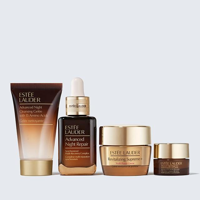 Advanced Night Repair Serum Holiday Skincare Set The Lift + Glow Routine