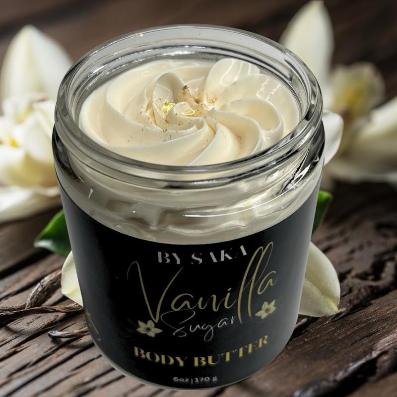 Vanilla Sugar Body Butter for Soft and Smooth Skin