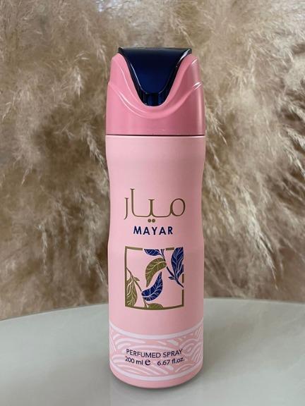 Mayar Perfumed Body Spray Deodorant by Lattafa 200ml Bottle Body Care Floral