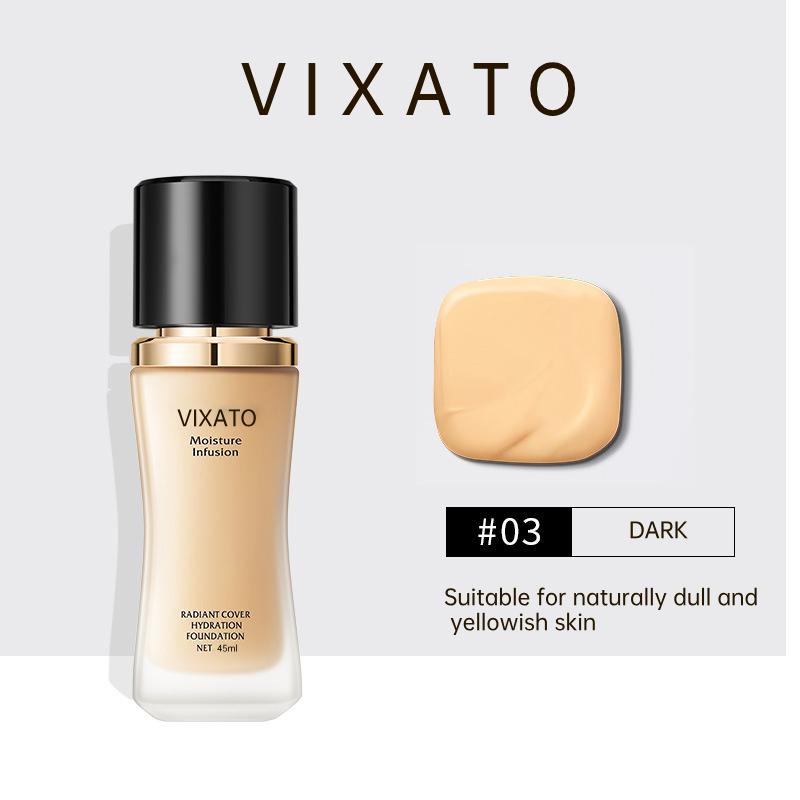 Vixato Flawless – Medium  & Oil Control for All Skin Types Coverage Moisture Moisturize Moisturizer Concealer Foundation